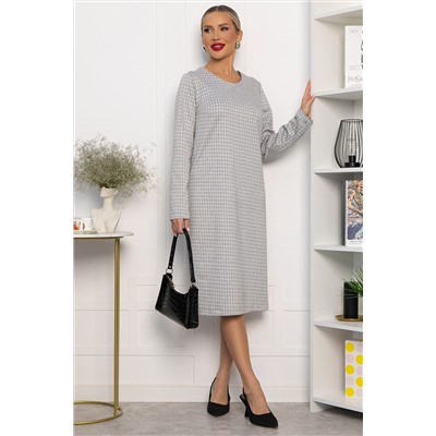 Платье трикотажное Лаурель (светло-серое) П14248-25М