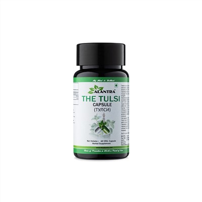THE TULSI Capsule, Alantra (Аюрведические капсулы ТУЛСИ, Алантра), 60 капс.