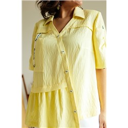 Romanovich Style 2-2494 желтый, Брюки,  Блуза