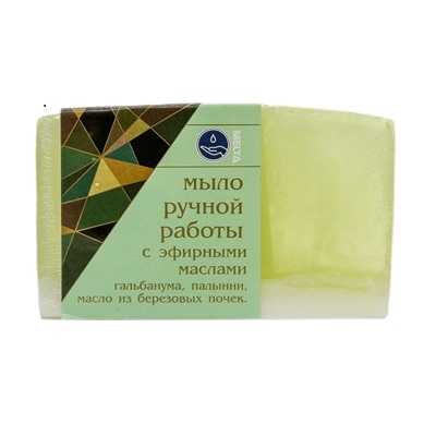 Мыло ручной работы с эфирными маслами БЕРЕЗОВОЕ, 100гр.