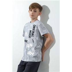 КМ-133 Граффити-4.2 Small графит Костюм для мальчиков (116-134)