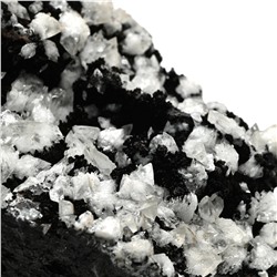 Кальцит на гематите кристаллическое образование 112*78*70мм, 562г