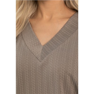 Джемпер трикотажный Джорджина (кофе с молоком) Б14245-12М