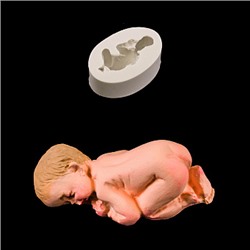 Силиконовый молд "Младенец" 5,5*2,5 см