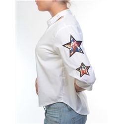 6683 Блузка женская (65% хлопок, 35% полиэстер) размер 44