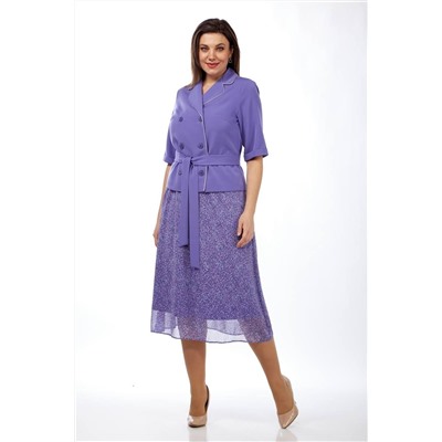 Lady Style Classic 2670/4 сиреневые_тона, Юбка,  Жакет