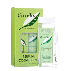 НАБОР жен.  ЗМ Green tea (Гель д/душа 250м+парф.вода ручка 33мл)  M~