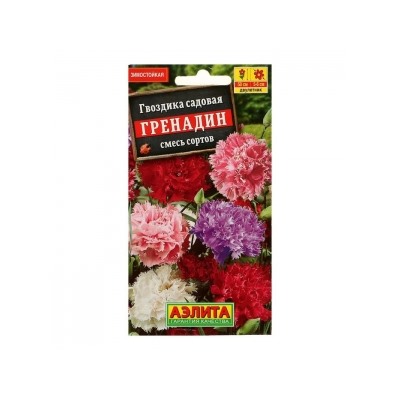 Цв.Гвоздика Гренадин смесь сортов (Аэлита) 0,1г