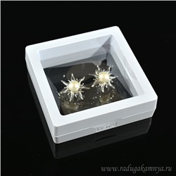 Серьги Капли 95*11мм серебристые, 10г