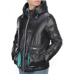 8265 BLACK Куртка демисезонная женская BAOFANI (100 гр. синтепон) размеры 42-44-46-48-50