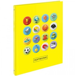 Портфолио-папка А4 на 4-х кольцах 243662