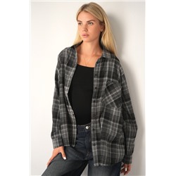 Рубашка женская в клетку Happyfox