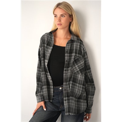 Рубашка женская в клетку Happyfox