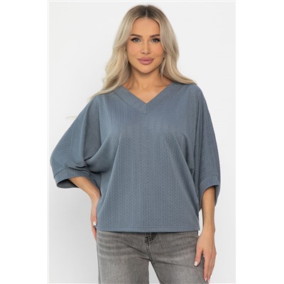 Джемпер трикотажный Джорджина (джинс) Б14247-12М