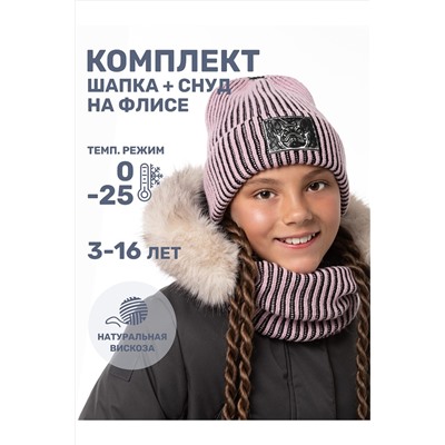 Комплект (Шапка+Снуд) NIKASTYLE #1029304