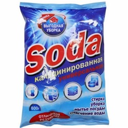 Сода кальцинированная 600г Выгодная уборка