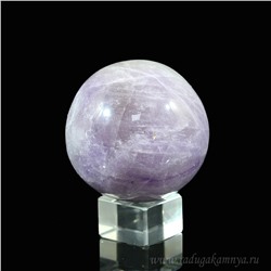 Шар из аметиста, диаметр 59мм, 296г, 2сорт.