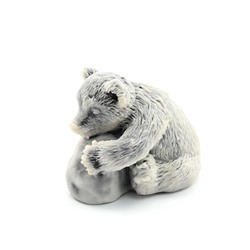 Фигурка из мрамолита "Медвежонок №4" 42*45*35мм