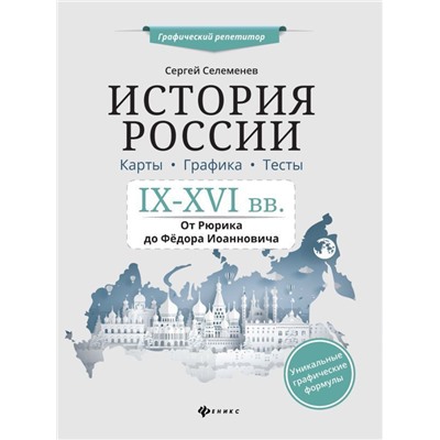 История России. IX-XVI в. Карты. Графика. Тесты