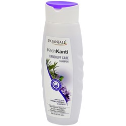 Kesh Kanti DANDRUFF-CARE Shampoo, Patanjali (Шампунь ПРОТИВ ПЕРХОТИ - восстанавливает здоровье кожи головы, уменьшает зуд и перхоть, Патанджали), 200 мл.