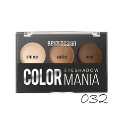 ТЕНИ ДЛЯ ВЕК 3-Х ЦВЕТНЫЕ COLOR MANIA