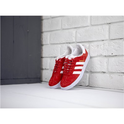 Кеды Adidas Gazelle wmns red white