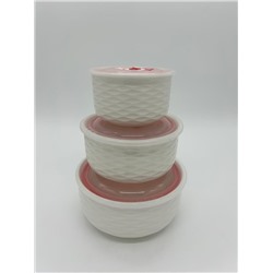 Набор чаш из 3-х 10,12,15 см (24шт)