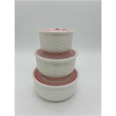 Набор чаш из 3-х 10,12,15 см (24шт)