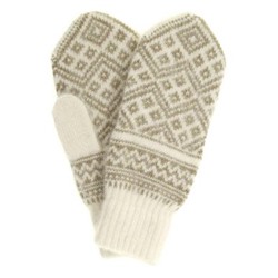 Варежки женские "Ромбики" ПП 3232-1