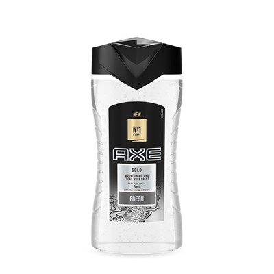 AXE Гель-душ д/мужчин  Голд 3в1  250ml АКЦИЯ! СКИДКА 10%