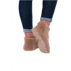 Носочки КОМБИ "БУКЛЕ" цвет КЕМЕЛ