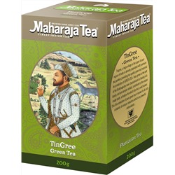 TINGREE Green Tea, Maharaja Tea (ТИНГРИ зелёный чай, Махараджа чай), 200 г.
