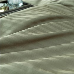 Простынь Страйп Сатин Однотонный 100% хлопок R1CT028