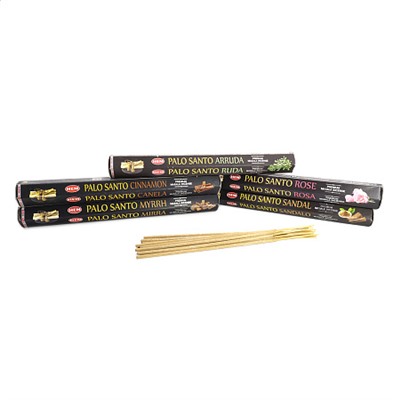 Premium Incense Blends SMUDGING INDULGENCE, Hem (Подарочный набор Масала Благовоний ПАЛО САНТО, Премиум-класса, Хем) упаковка 5 шт.