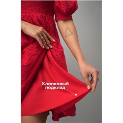 Женское хлопковое платье шитьё Happyfox