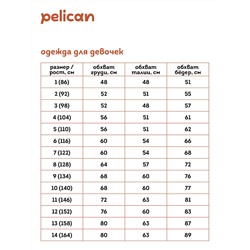 GFLT3352/1U (Шорты для девочки, Pelican Outlet )