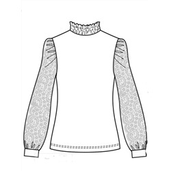 GFJS7190 (Джемпер для девочки, Pelican Outlet )