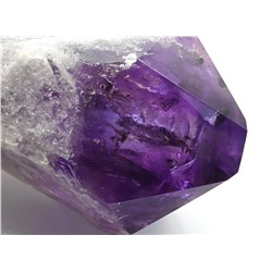 Кристалл из аметиста "Факел" 215*63*51мм, 634г, (U)