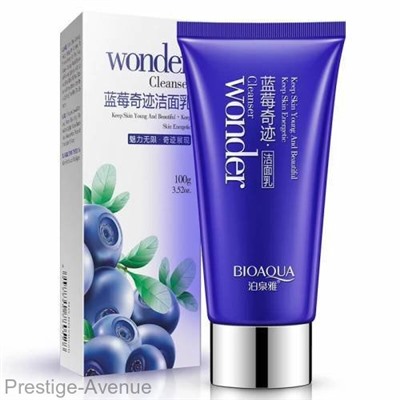 Пенка для умывания BioAqua Wonder Cleaser с черникой арт. 0627