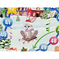 Настольная игра ходилка «Новогодние приключения» (европодвес)