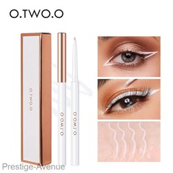 O.TWO.O Гелевая подводка для глаз Gel Eyeliner Waterproof Soft Eye Liner Pencil Quick Dry Makeup SC028 №01 White