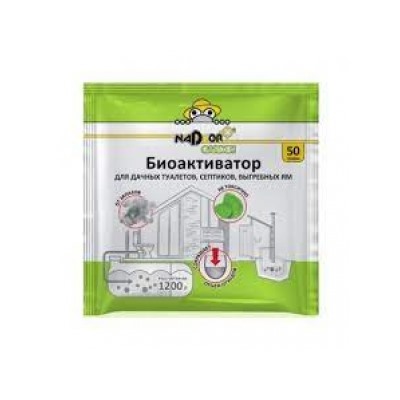 Биоактиватор для дачных туалетов и септиков 50г (Голд Пак)/60шт BIOWC4