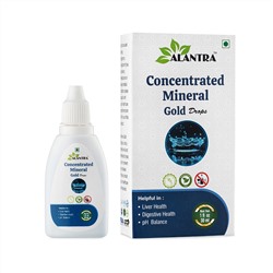 CONCENTRATED MINERAL GOLD Drop, Alantra (Аюрведические капли КОНЦЕНТРИРОВАННЫЕ МИНЕРАЛЫ ГОЛД повышение иммунитета, Алантра), 30 мл.