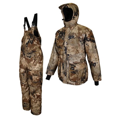 Костюм муж. "Tauren" зимний, куртка/полукомб., тк./подкл.:Alova Premium/Fleece,кмф"Beigecloud" К-471