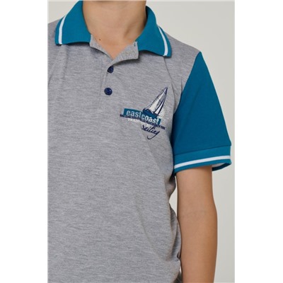 футболка поло для мальчика М 0127-21 -50%
