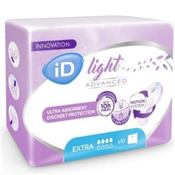 ID Урологические прокладки iD Light Advanced Extra 10 шт НОВИНКА!!!