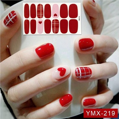 Наклейки для ногтей YMX2-8 Заказ от 3-х шт