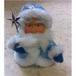 Дед Мороз (мягкая игрушка) 15 см. на подвесе арт.31049 (Новый год)