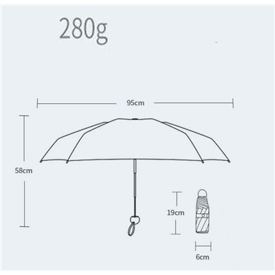 Umbr-5/8N-L/Blue