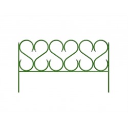Забор декор.Изящный металл  (Д-3,5м, В-0,52м) (5 секций)